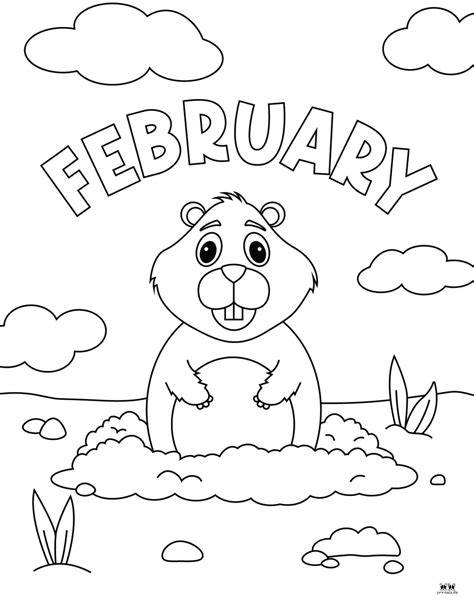 Coloring Pages February