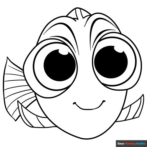 Coloring Pages Finding Dory