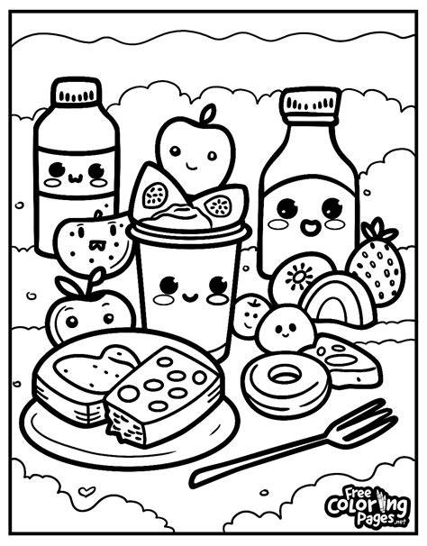 Coloring Pages Food