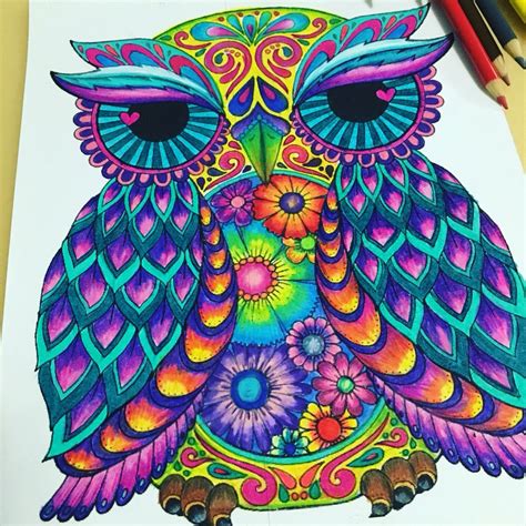 Coloring Pages For Adults Already Colored