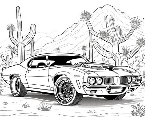 Coloring Pages For Adults Cars