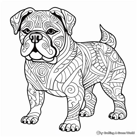 Coloring Pages For Adults Dogs