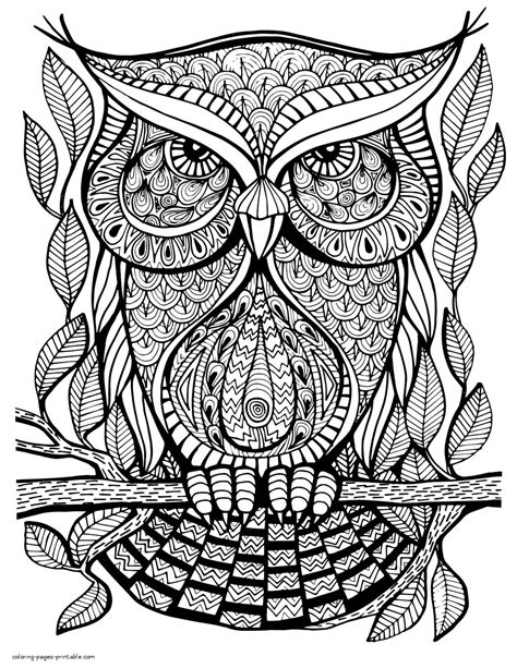 Coloring Pages For Adults Large Print