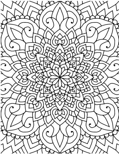 Coloring Pages For Adults Mandala