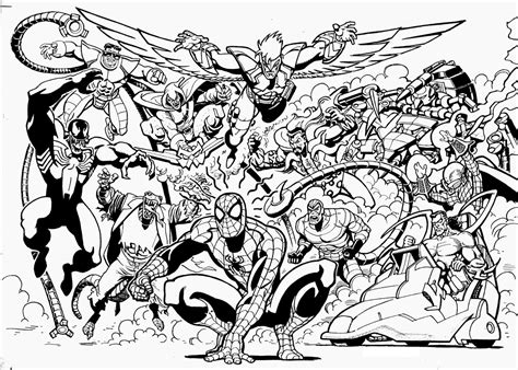 Coloring Pages For Adults Marvel