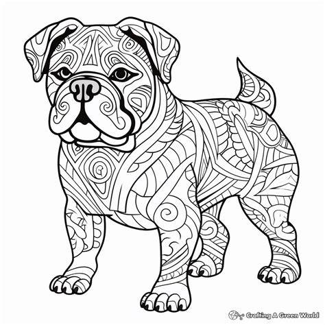 Coloring Pages For Adults Printable Dog