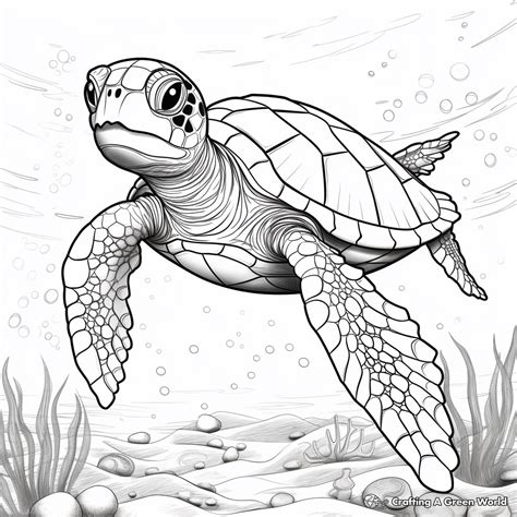 Coloring Pages For Adults Turtle