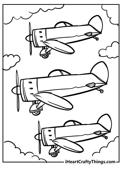 Coloring Pages For Airplanes