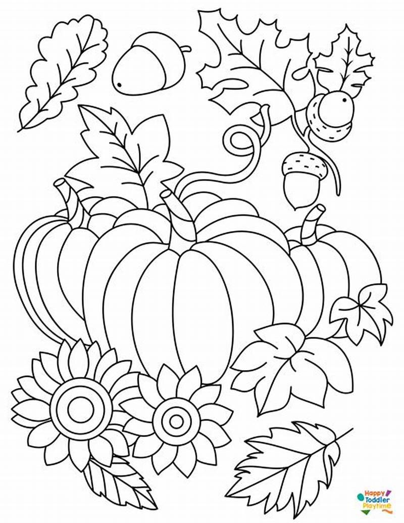 Coloring Pages For Fall
