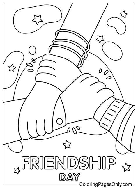 Coloring Pages For Friendship