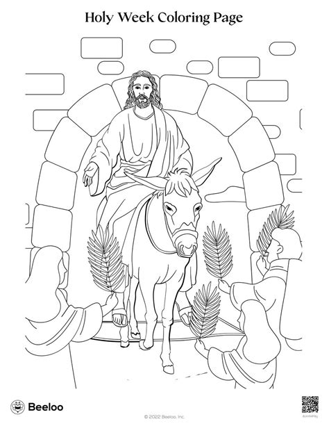 Coloring Pages For Holy Week