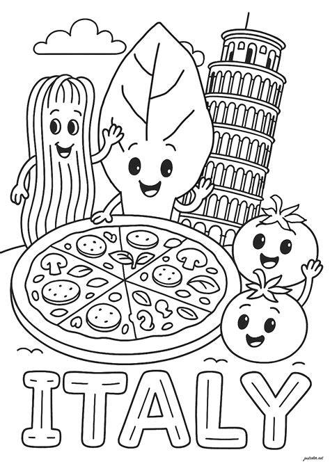 Coloring Pages For Italy