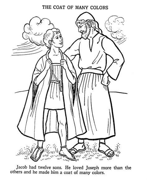 Coloring Pages For Joseph And The Coat Of Many Colors