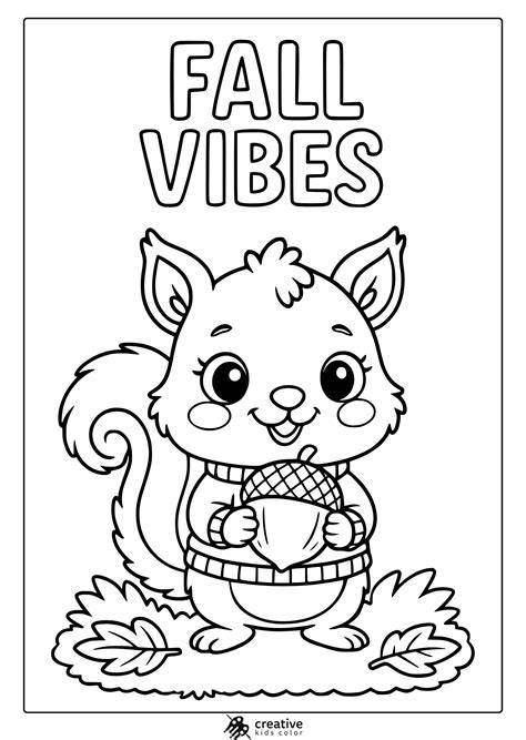 Coloring Pages For Kids For Fall