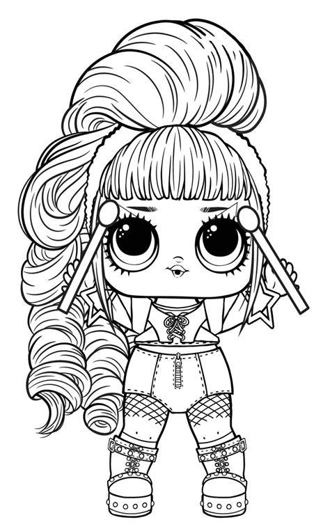 Coloring Pages For Lol Dolls