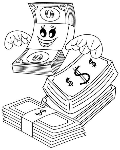 Coloring Pages For Money