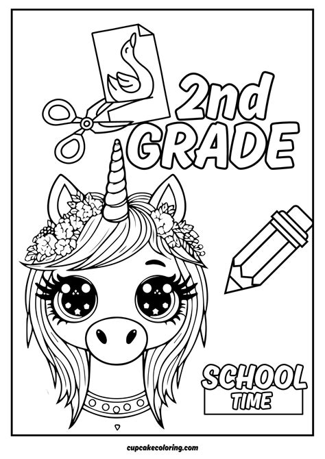 Coloring Pages For Second Graders