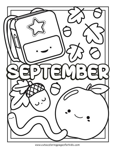 Coloring Pages For September