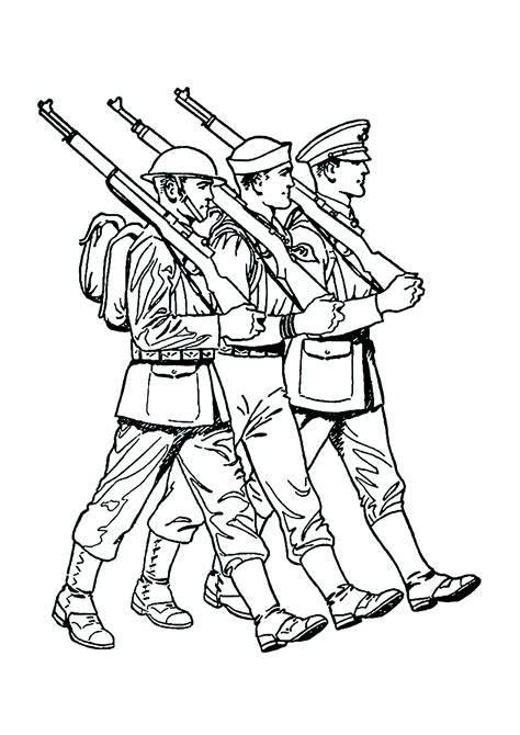 Coloring Pages For Soldiers