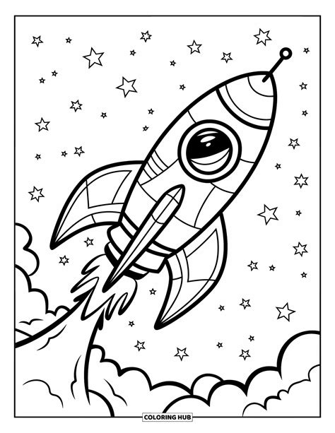 Coloring Pages For Space