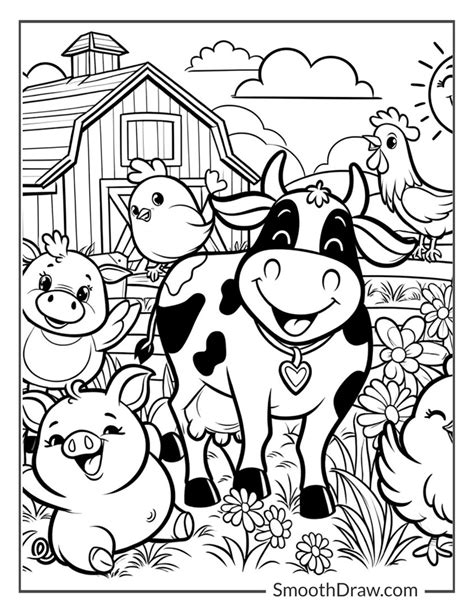 Coloring Pages For Toddlers Animals