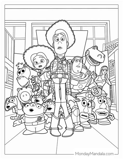 Coloring Pages For Toy Story