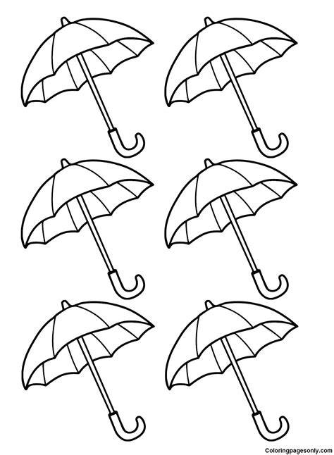 Coloring Pages For Umbrella