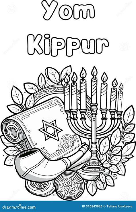 Coloring Pages For Yom Kippur