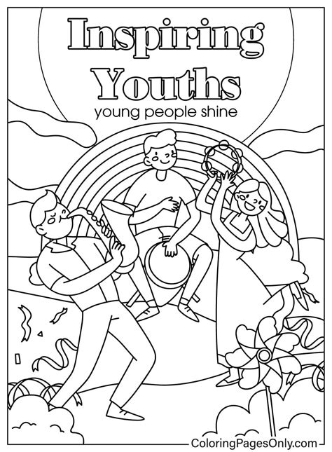 Coloring Pages For Youth