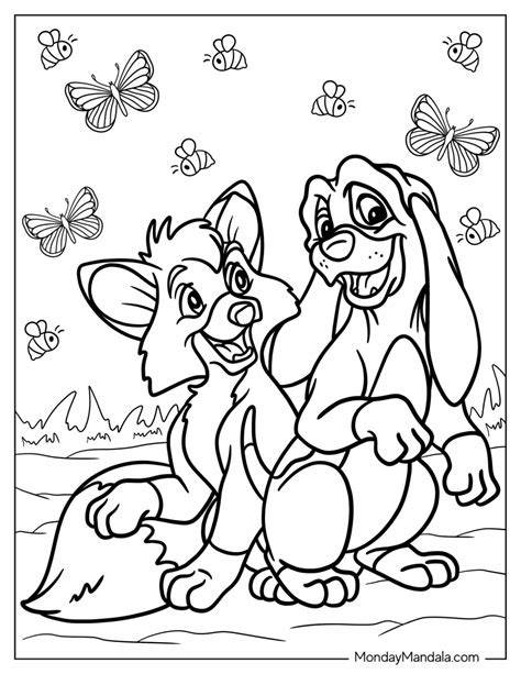 Coloring Pages Fox And The Hound
