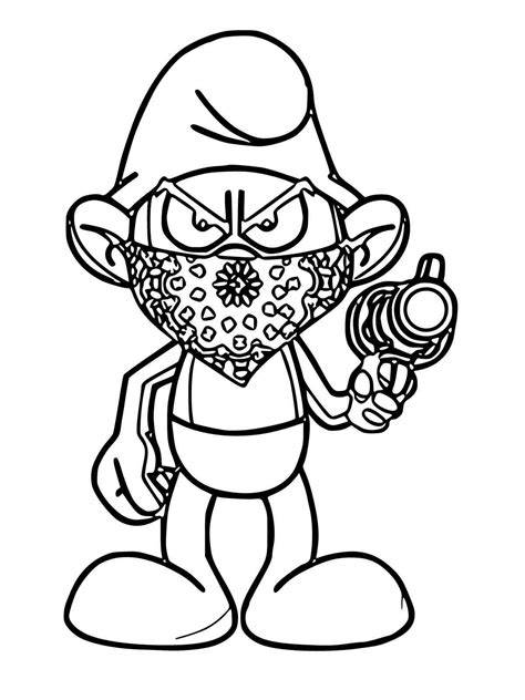 Coloring Pages Gangster