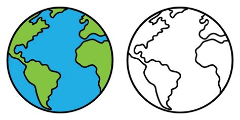 Coloring Pages Globe Earth