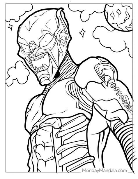 Coloring Pages Green Goblin