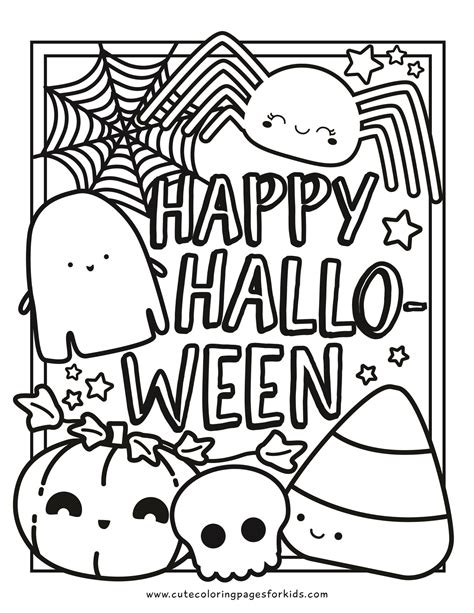 Coloring Pages Halloween Printable