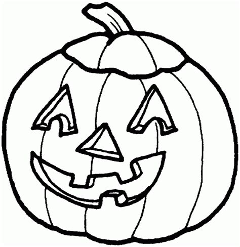 Coloring Pages Halloween Pumpkin