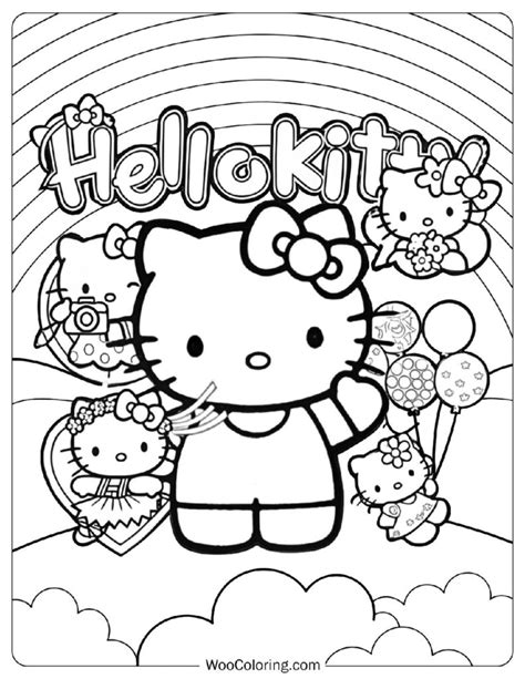 Coloring Pages Hello Kitty Printable