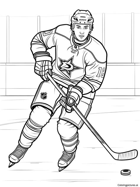 Coloring Pages Hockey