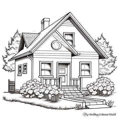 Coloring Pages House