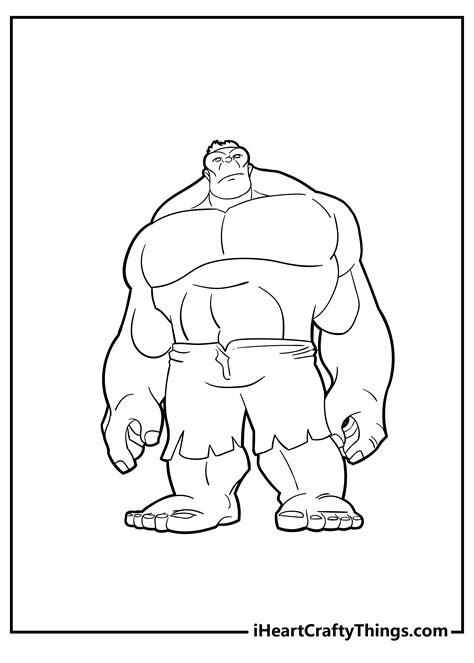 Coloring Pages Hulk