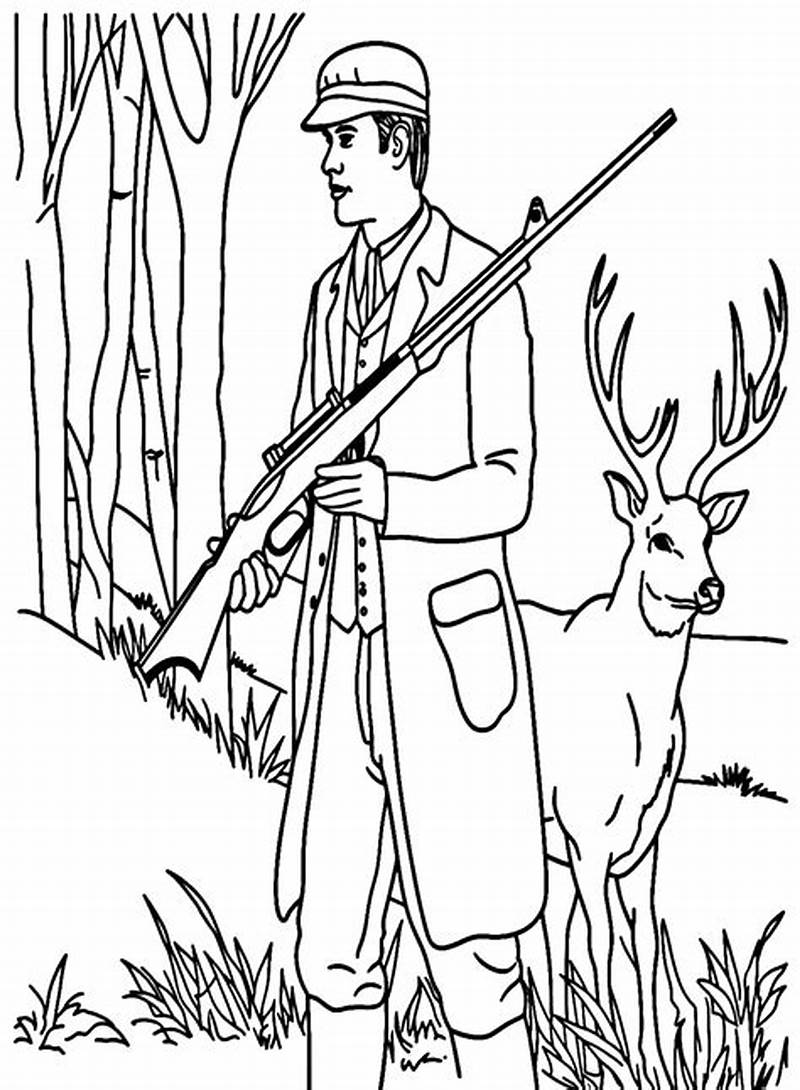 Coloring Pages Hunting