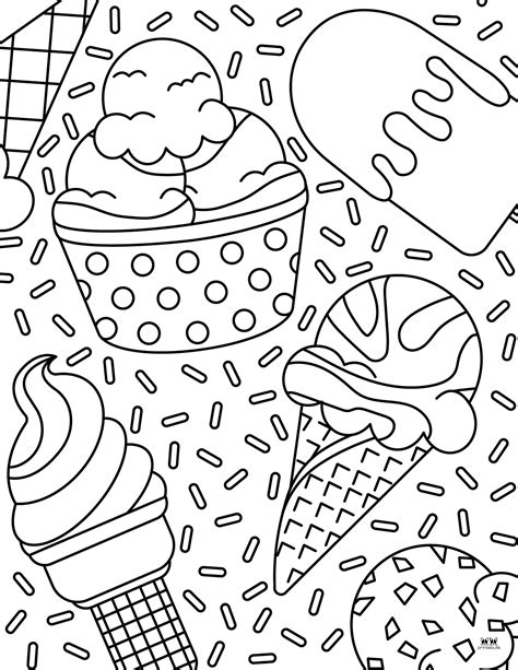 Coloring Pages Ice Cream