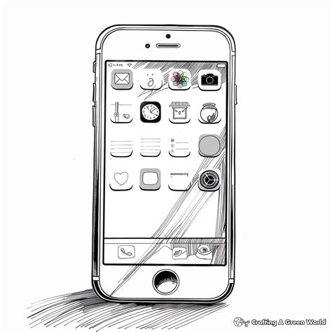 Coloring Pages Iphone