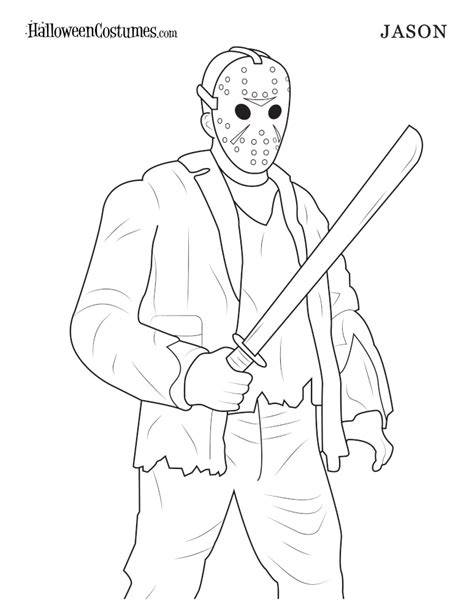 Coloring Pages Jason