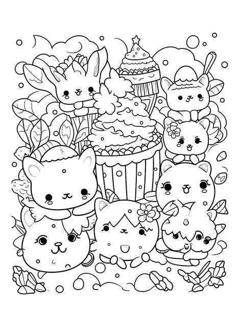 Coloring Pages Kawaii