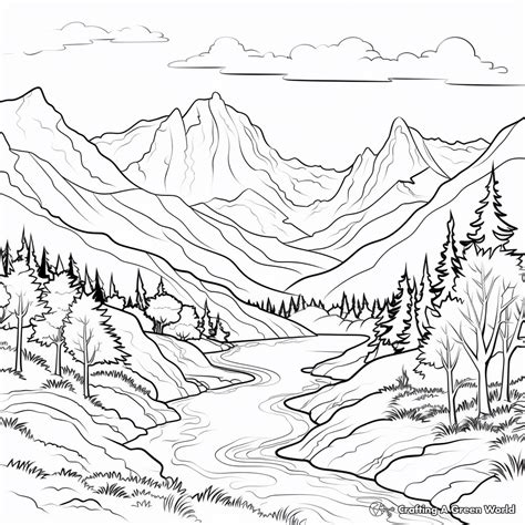 Coloring Pages Landscape