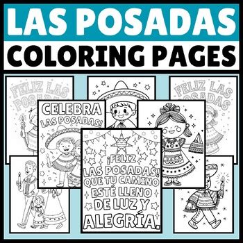Coloring Pages Las Posadas