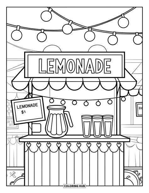 Coloring Pages Lemonade