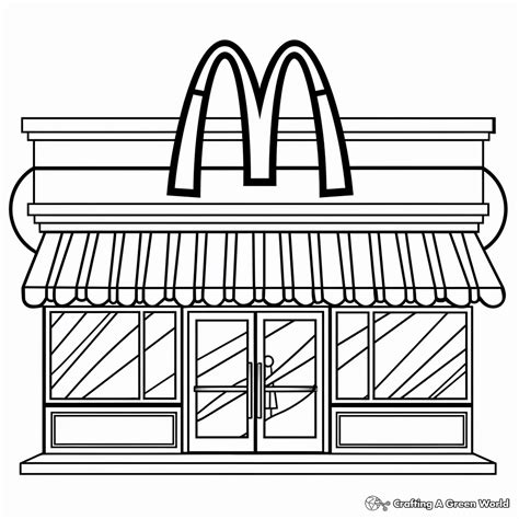 Coloring Pages Mcdonalds