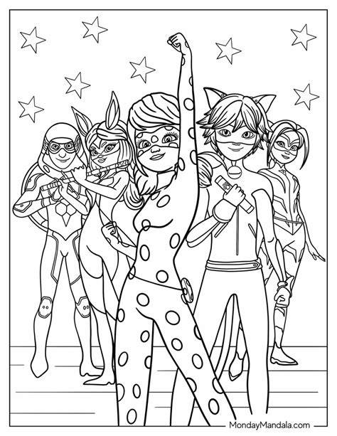 Coloring Pages Miraculous Ladybug