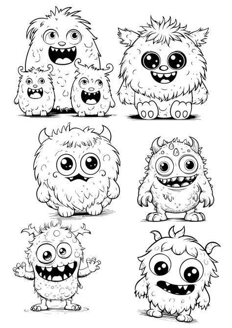Coloring Pages Monsters